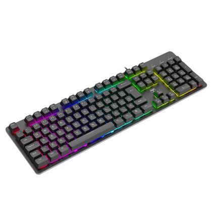 Imagem de Teclado Membrana Gamer T-Dagger Echo RGB Preto T-TGK109 ABNT2