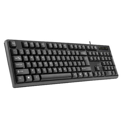 Imagem de Teclado Membrana Maxprint Universitário USB 2.0 Preto - 60000140