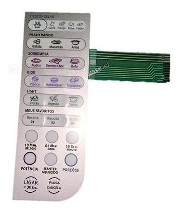 Imagem de Teclado Membrana Microondas Electrolux Mef33 Mef 33