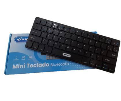 Imagem de Teclado mini bluetooth celular desktop pc notebook tablet smart tv kp-te109 preto