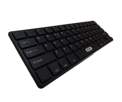Imagem de Teclado mini bluetooth celular desktop pc notebook tablet smart tv kp-te109 preto
