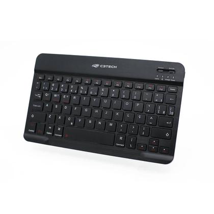 Imagem de Teclado Mini C3Tech KBT40BK Bluetooth Até 10m Preto