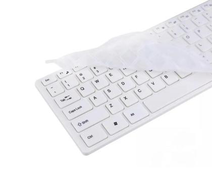 Imagem de Teclado + Mouse Sem Fio Slim Para Notebook Samsung Chromebook 11