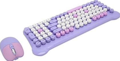 Imagem de Teclado + Mouse Wireless Ergonômico Para Notebook Samsung Book Core I5