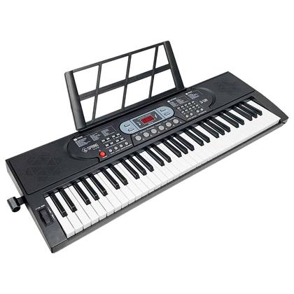 Imagem de Teclado Musical 61 Teclas 255 Ritmos E Timbres Com Display Led Bivolt Tc161 MK Spring