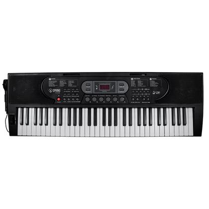 Imagem de Teclado Musical 61 Teclas 255 Ritmos E Timbres Com Display Led Bivolt Tc161 MK Spring
