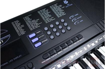 Imagem de Teclado Musical Estudante Spring TC 261 61 Teclas + Fonte + Suporte Partituras