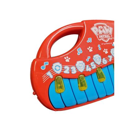 Imagem de Teclado Musical Infantil Com Luz Patrulha Canina Yestoys