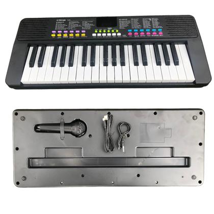 Imagem de Teclado Musical Infantil Iniciante Com Microfone Spring