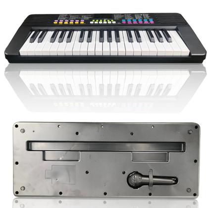 Imagem de Teclado Musical Infantil Iniciante Com Microfone Spring