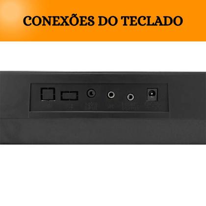 Imagem de Teclado Musical Iniciante Estudant Spring tc-161 Tipo Yamaha