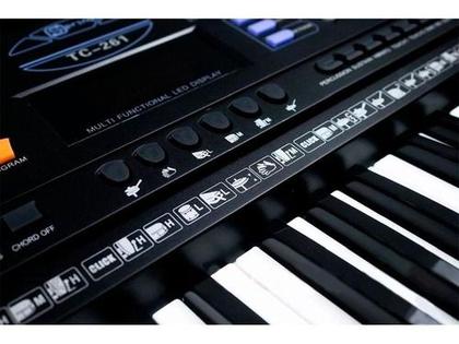 Imagem de Teclado Musical Spring Tc-261 61 Teclas Preto 110v/220v