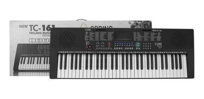 Imagem de Teclado Musical Tc-161 Spring 61 Teclas Display Led Bivolt