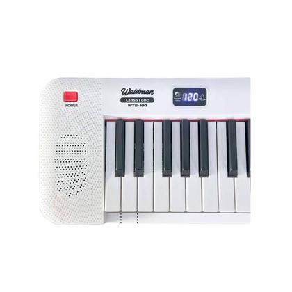 Imagem de Teclado Musical Waldman ClassTone WTS-100 Branco + Suporte Em X + Capa
