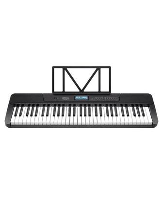 Imagem de Teclado Musical Waldman WTS-300 Preto - 61 Teclas + Suporte em X