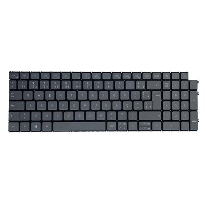 Imagem de Teclado Novo Luminoso Para Notebook Dell Vostro 15 3510 V15-3510 3515 3520 3525 3530 3540 5510 5515 7510, Cor Grafite