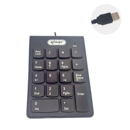 Imagem de Teclado Numérico Usb 2.0 Kp-2003a Knup Com Fio e  18 Teclas