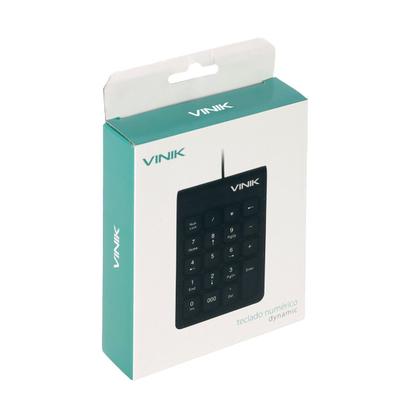 Imagem de Teclado Numérico Usb Dynamic 20 Teclas Cabo 1.8m Preto - Dt91