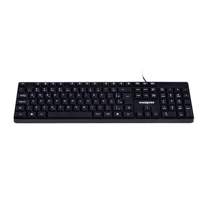 Imagem de Teclado Office Maxprint OfficeEasy Com Fio USB 60000153 Preto