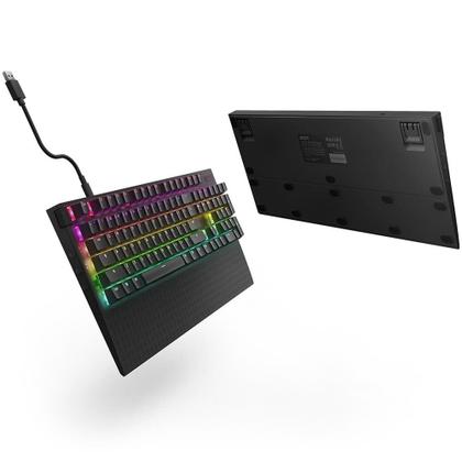 Imagem de Teclado Óptico Gamer NZXT Function 2 Full Size, RBG, USB-C, Layout US, Preto - KB-001NB-US