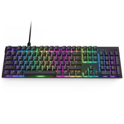 Imagem de Teclado Óptico Gamer NZXT Function 2 Full Size, RBG, USB-C, Layout US, Preto - KB-001NB-US