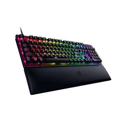 Imagem de Teclado Óptico Mecânico Gamer Razer Huntsman V2, Chroma RGB, Switch Razer Purple, US, Preto - RZ03-03930400-R3U1