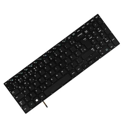 Imagem de Teclado P/ Notebook Samsung Np670 Retro Iluminado Br