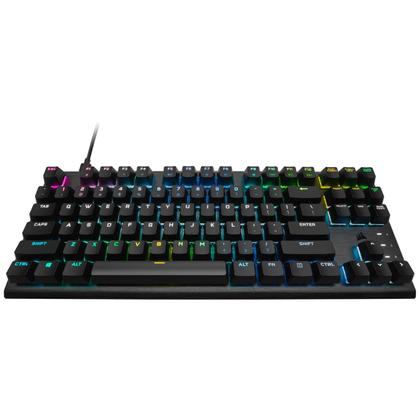 Imagem de Teclado para jogos CORSAIR K60 RGB TKL OPX Switches preto