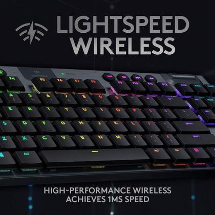 Imagem de Teclado para jogos Logitech G915 TKL Lightspeed Wireless RGB