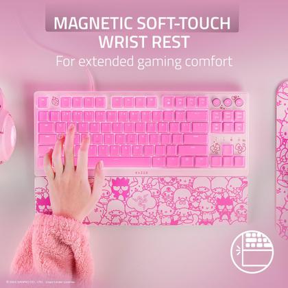 Imagem de Teclado para jogos Razer Ornata V3 TKL Low-Profile Hello Kitty