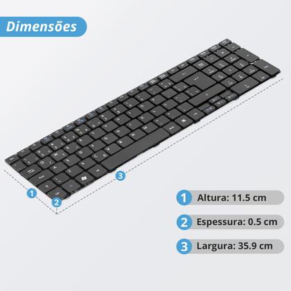 Imagem de Teclado para Notebook Acer Aspire 5750-6601