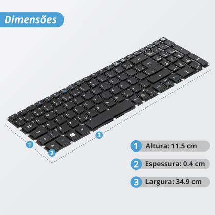 Imagem de Teclado para Notebook Acer Aspire E15-E5-575g