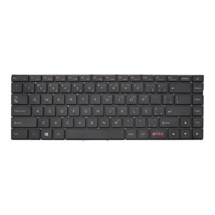 Imagem de Teclado para Notebook compatível com Hp Compaq Presario 425 ABNT2 - Botão Netflix