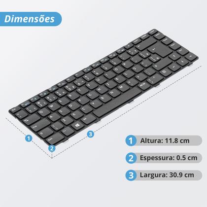 Imagem de Teclado para Notebook Dell 3421
