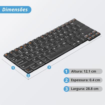 Imagem de Teclado para Notebook Lenovo Ideapad U330
