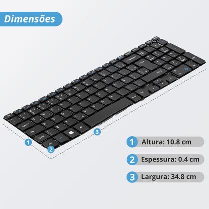 Imagem de Teclado para Notebook Samsung Essentials NP300E5M