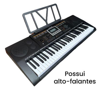 Imagem de Teclado Piano Musical 61 Teclas 500 Ritmos E 80 Músicas - MXT