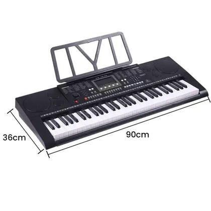 Imagem de Teclado Piano Musical 61 Teclas 500 Ritmos E 80 Músicas - MXT