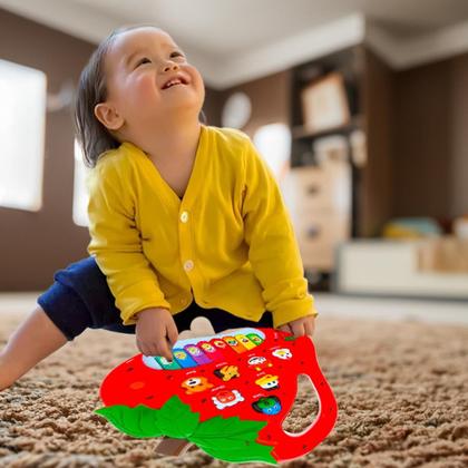 Imagem de Teclado Piano Musical Bebê Brinquedo Infantil Divertido Drum