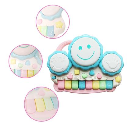 Imagem de Teclado Piano Musical Bebê Brinquedo Infantil Divertido Drum