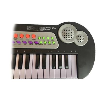 Imagem de Teclado / Piano Musical Infantil Com Microfone A Pilha Wellkids