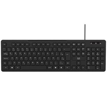 Imagem de Teclado Preto TF400 Soft Silence Com Fio Multi