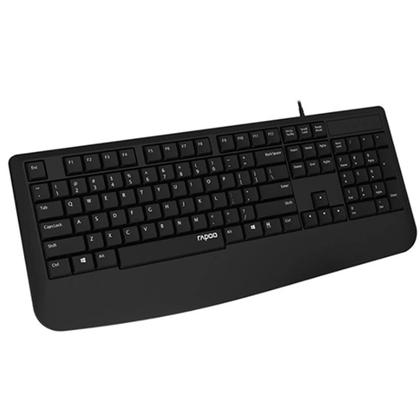 Imagem de Teclado Rapoo NK1900 Wired - Preto