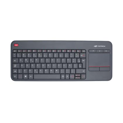 Imagem de Teclado s/fio c3tech k-wt200bk c/touchpad