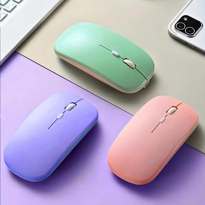 Imagem de Teclado Sem Fio Bluetooth Recarregável Com Mouse - ROXO In