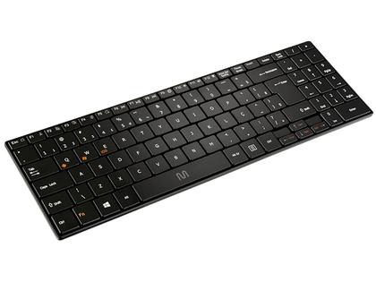 Imagem de Teclado Sem Fio Bluetooth Slim Multi Preto Tecla Multimidia