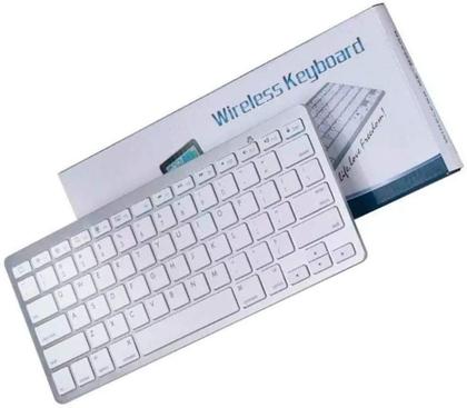 Imagem de Teclado sem fio Bluetooth Universal PC tablet celular