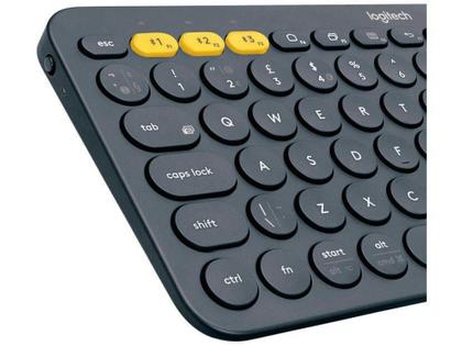 Imagem de Teclado sem Fio Logitech Cinza K380 Multi-Device