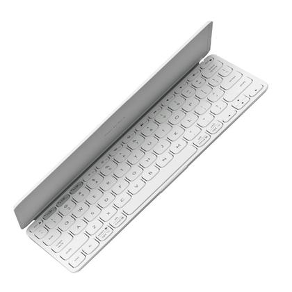 Imagem de Teclado Sem Fio Logitech Keys-To-Go 2, Bluetooth, para Tablets, macOs, Windows, Capa Integrada, Claro - 920-012919