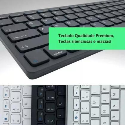 Imagem de Teclado  Sem Fio  Wireless Notebook Pc TC01